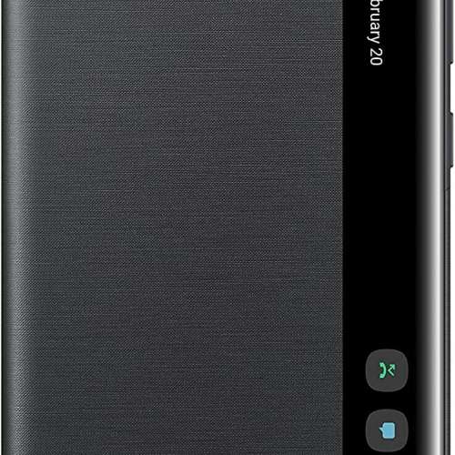 SAMSUNG GALAXY NOTE20 ULTRA SMART CLEAR VIEW COVER BLACK COLOUR