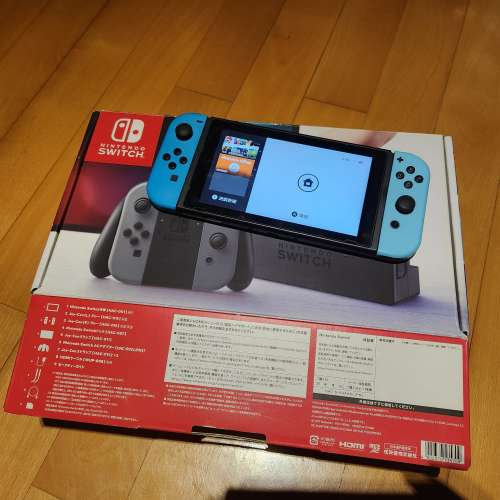 放Switch舊版行貨 包256gb card 可整開心型號