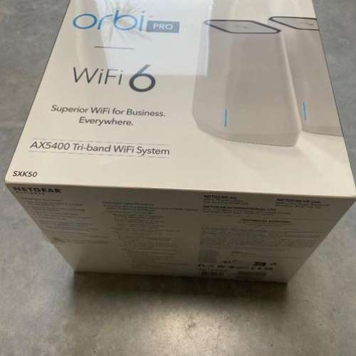 Netgear Orbi Pro SXK50 Mesh 1 Router + 1 Satellite