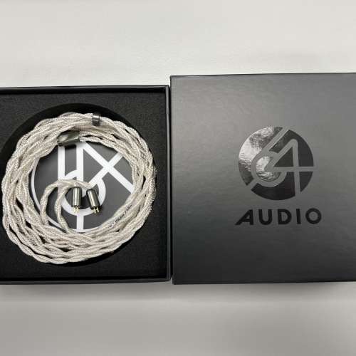 64 Audio 4.4mm Shielded Silver-Core Cable