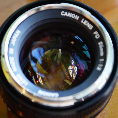 Canon FD 55mm 1.2 銀咀