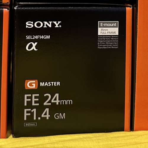 Sony 24mm F1.4 GM 行貨有保