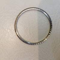 Vintage Genuine Rolex (30mm Internal Rim) Stainless steel Bezel Insert