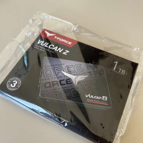 全新 1TB SSD (2.5" SATA) Team Tforce Vulcan Z