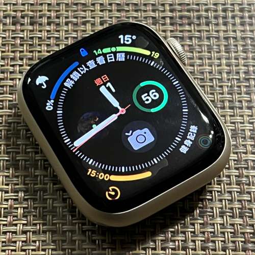 99% New Apple Watch Series 8 S8 45mm Wifi+LTE 星光色 保養到23年9月 電池健康100%