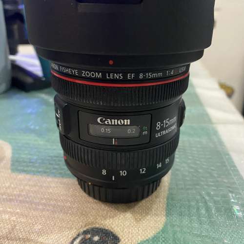 Canon 8-15mm F4 Fisheye Lusm