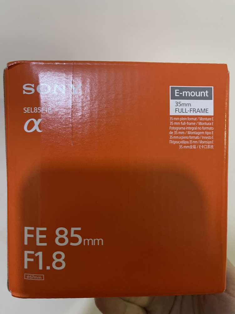 買賣全新及二手自動對焦鏡頭, 攝影產品- 全新Sony SEL85FE18 鏡頭