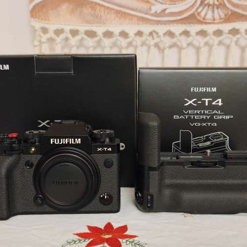 Fujifilm X-T4 and Battery Grip