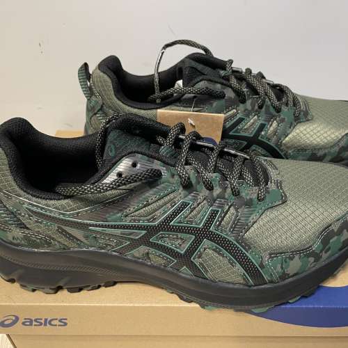ASICS Men’s Trail Scout 2 Trail Running Shoes, 300 (Mantel Green/Black)