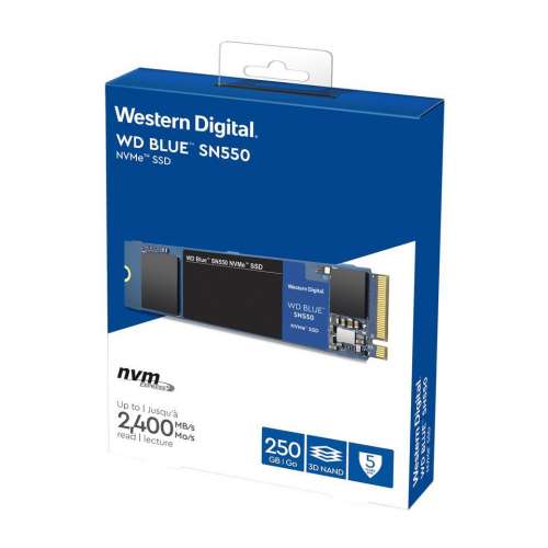 WD Blue SN550 NVMe SSD 250GB M.2