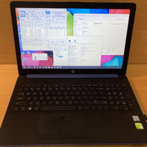 i5-8265u Geforce MX 110 16GB optane + 1TB HP 15-da1009TX not lenovo acer