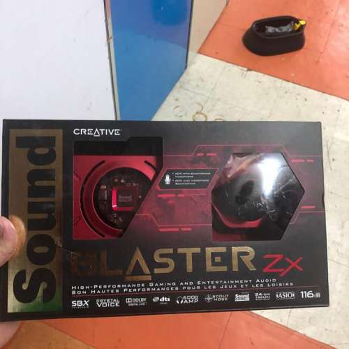 全新sound blaster ZX sound card 音效卡