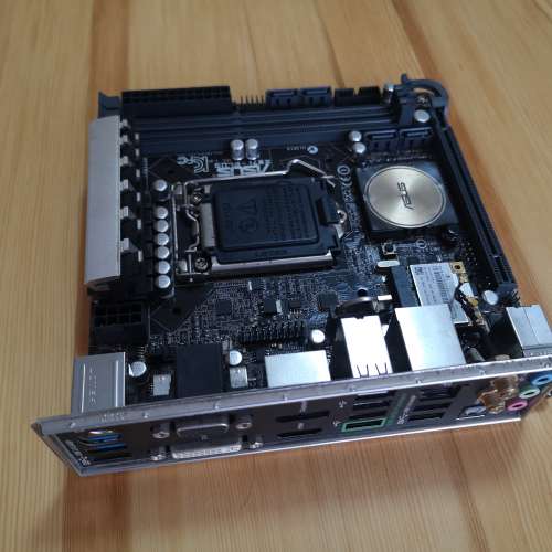 (Z97 ITX)Asus Z97i Plus主板連背板(支援m.2 請看內文)
