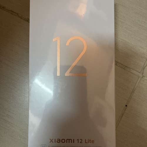 全新 小米12 lite 5g 8+256 黑色