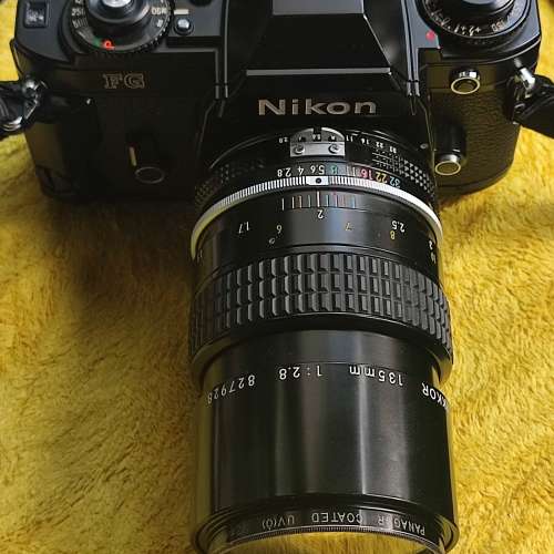 Nikon Fg+ Nikon135mmf2.8