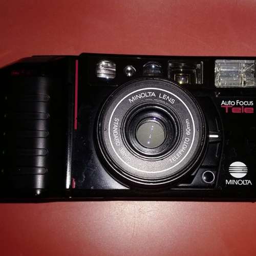 Minolta AF - Tele Quartz Date 38mm F2.8 / 60mm F4.3 雙定焦全自動日期菲林相機