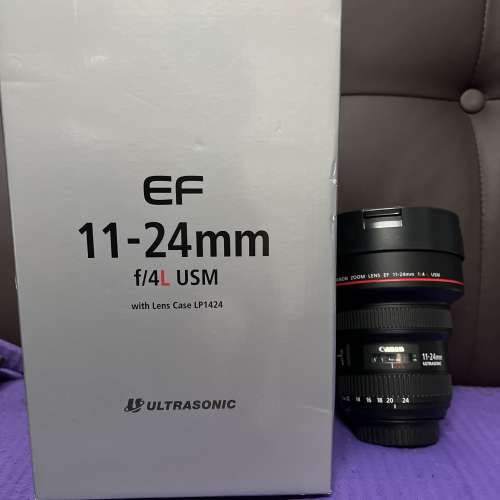 震撼價 全場最平 極新淨 有盒 Canon EF 11-24 11-24mm F4 L