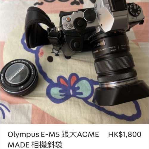 Olympus E-M5 大 ACME 1800 包made相機袋