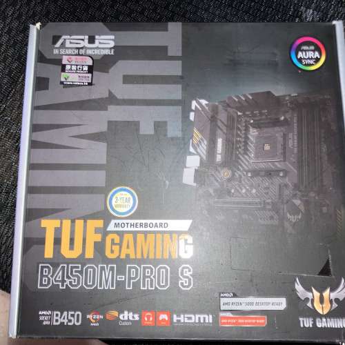 二手 ASUS TUF Gaming B450M-PRO S