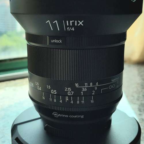 Irix 11mm f/4 Blackstone lens for Canon EF mount