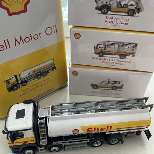 Shell X Tiny 微影模型車 運油車