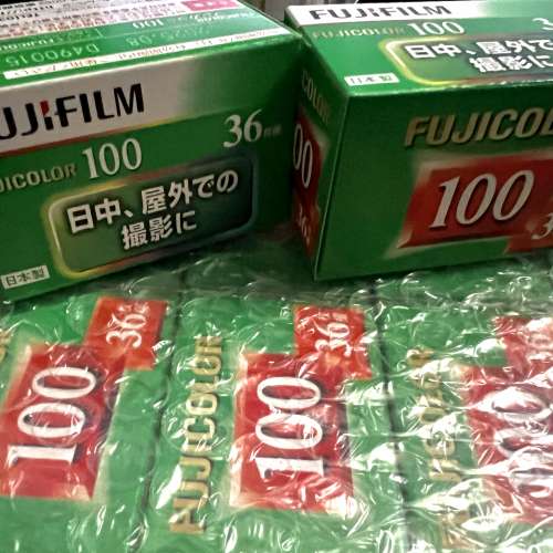 Fujifilm 富士 菲林 fujicolor 100 36張套裝