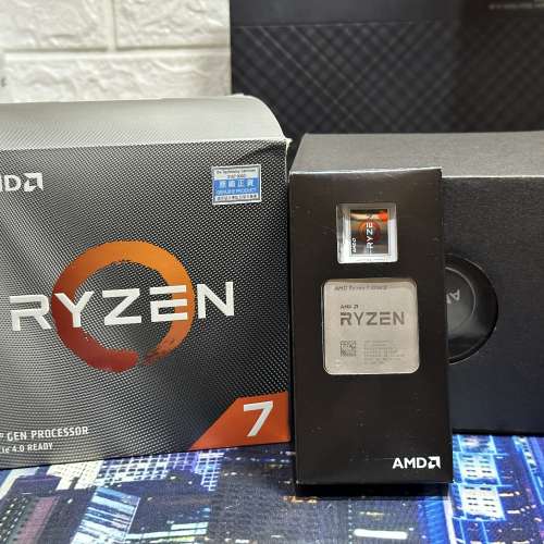 Ryzen 7 3700x 8Core 中階CPU #中央處理器 #Processor #B550 #X570