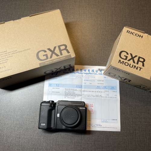 Ricoh GXR Body & Ricoh GXR A12 （行貨，99.9%新）