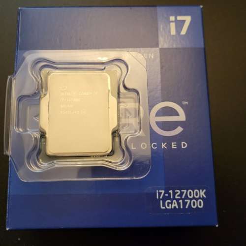 Intel i7-12700K (水貨)