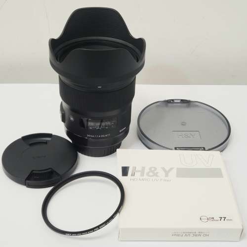 SIGMA Art 24mm f1.4 DG HSM for Canon EF (015 Made in Japan) - 95%,，水貨，送 ...