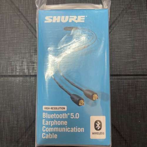 全新 SHURE RMCE BT2 無線藍牙 5.0 耳機線 MMCX 插頭