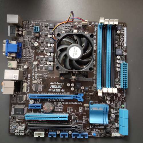 AMD (APU A6-3500) + Asus A55 底板