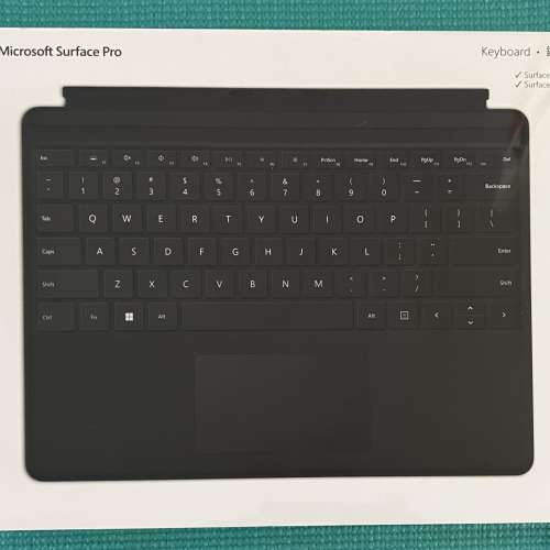 全部行貨微軟Microsoft Surface pro 7/ 8 / 9 keyboard cover