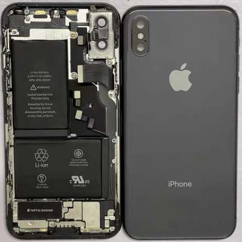 iPhone X後蓋總成兩個