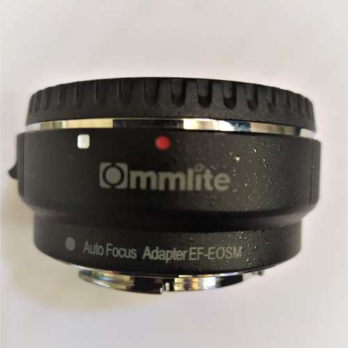 卡萊自動對焦鏡頭轉換鏡 Commlite auto focus adapter for Canon EF to EOSM