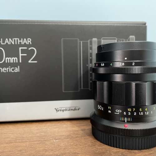 Voigtlander 50mm F2 apo z mount for nikon