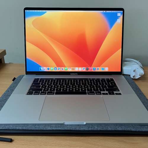 2019 16” MacBook Pro (AppleCare+ until July 29, 2023). 512GB SSD, 16GB RAM