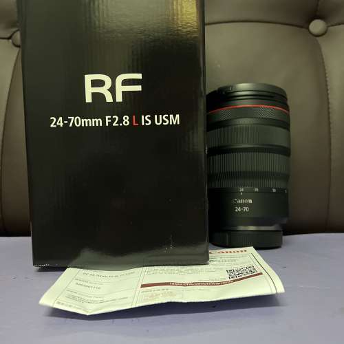 全新一樣 完美無瑕 全套有盒 香港行貨 Canon RF 24-70 24-70mm F2.8 Eos R R5 R6 R...