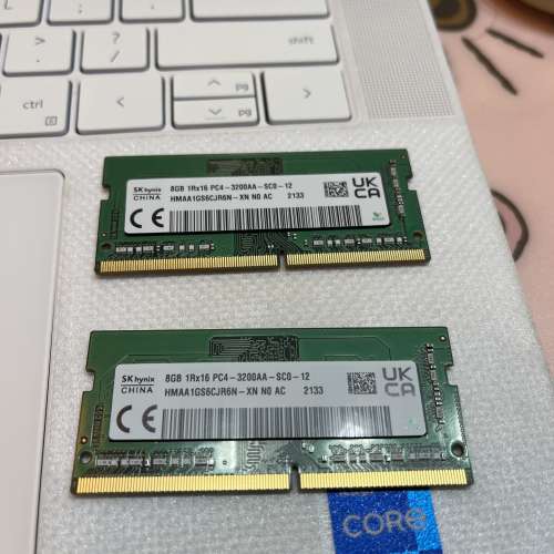 SKhynix DDR4 16GB 2x8GB SODIMM Notebook RAM 3200AA