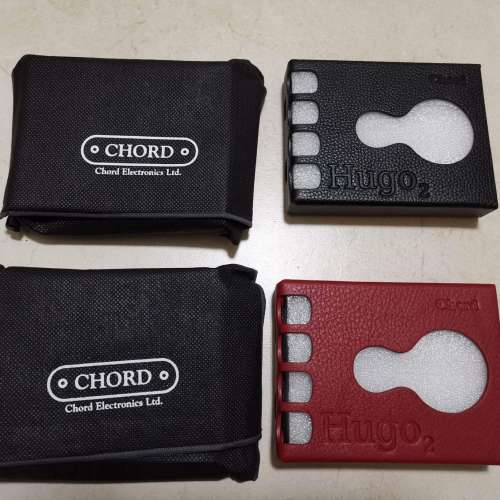 Chord hugo 2 全新原廠皮套～紅色/黑色