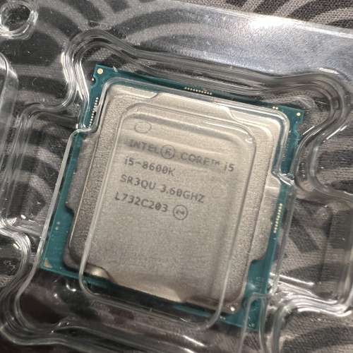 Intel® Core™ i5-8600K Processor 9M Cache, up to 4.30 GHz
