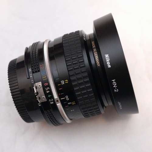 極新Nikon AI 28mm f2.8 包原裝金屬庶光罩同B+W Nano MRC UV also for Sony A7