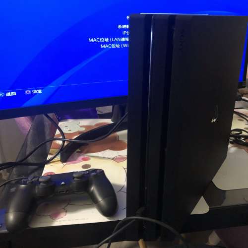 八-九成新 Sony PS4 Pro 1TB SSD 連原裝無線手制