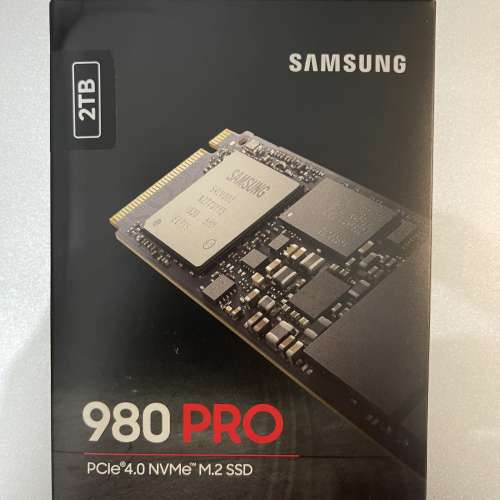 全新未開封 Samsung 980 pro 2TB