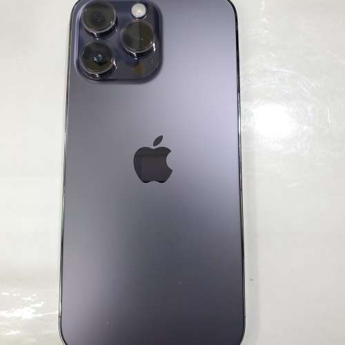 iPhone 14 pro max 128gb 紫色 澳洲 單咭 冇鎖版 環球保養 日期到2023年10月21日