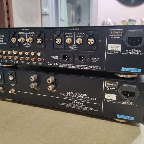 Musical fidelity E200 E300前後級