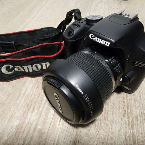 Canon 500D 連 18-55mm kit鏡