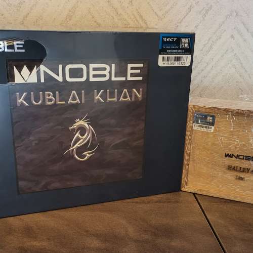 [全新未開封][2年保養]Noble Kublai Khan + Hally4 (4.4mm)[可換Legend EVO / Auro...