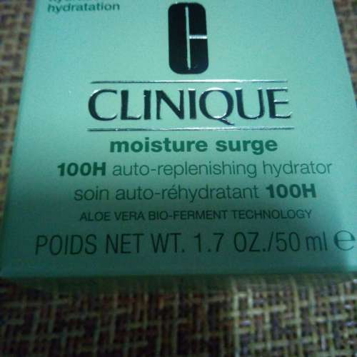 Clinique Moisture Surge  100H Auto-Replenishing Hydrator 100小時自我修護水嫩補...