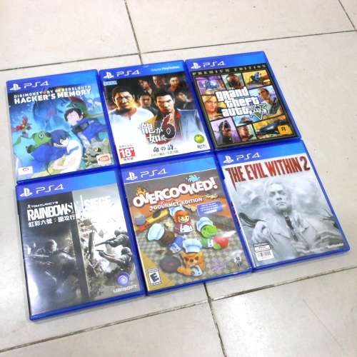 PS4 Games 全部 $300